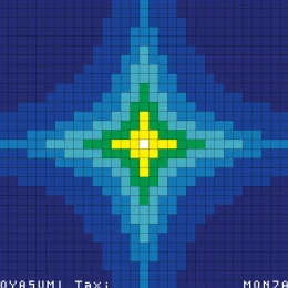 Album Cover: OYASUMI Taxi by MON7A