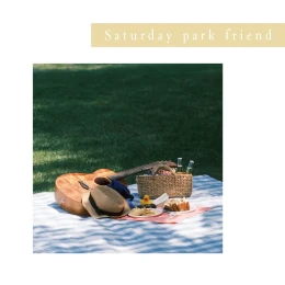 Album Cover: Saturday park friend by Sato
