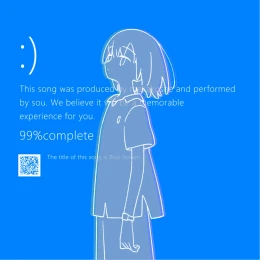 Album Cover: Blue Screen by Sou